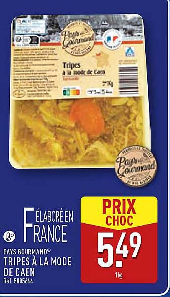 Tripes à la mode de Caen