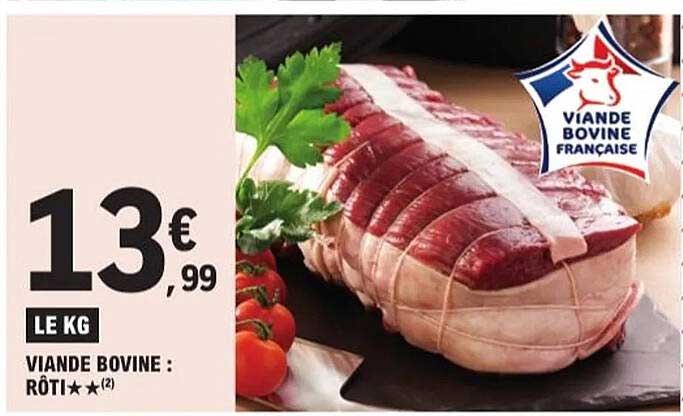 Viande Bovine : Rôti