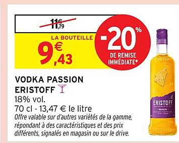 VODKA PASSION ERISTOFF