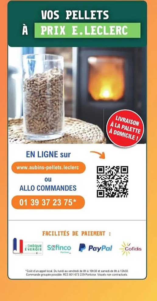 Vos pellets à prix E.Leclerc