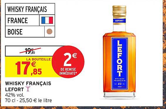 WHISKY FRANÇAIS LEFORT
