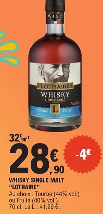 WHISKY SINGLE MALT “LOTHAIRE”