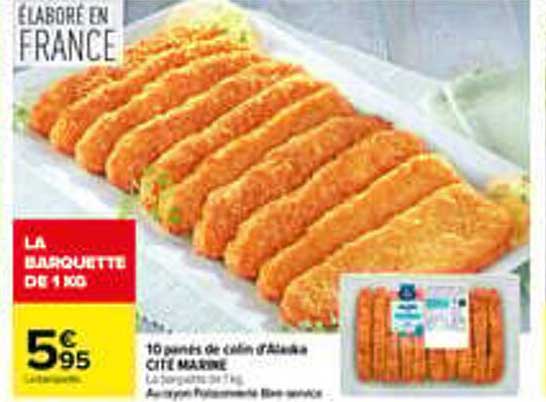 10 pains de viande à griller CTF MARINE