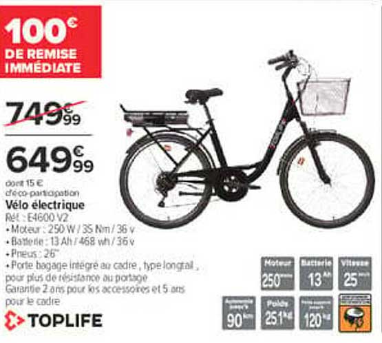 100€ DE REMISE IMMÉDIATE