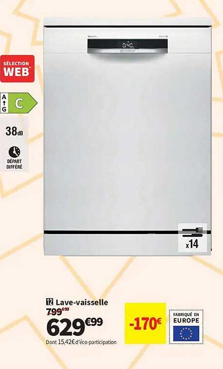 12 Lave-vaisselle