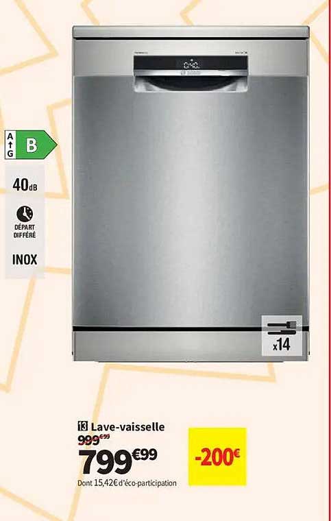 13 Lave-vaisselle