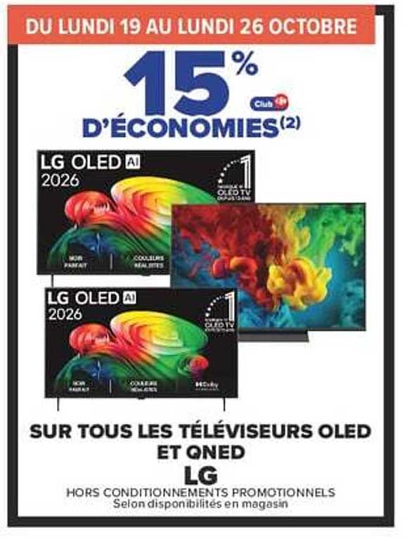 15% D'ÉCONOMIES(2)
