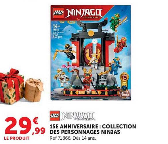 15E ANNIVERSAIRE : COLLECTION DES PERSONNAGES NINJAS