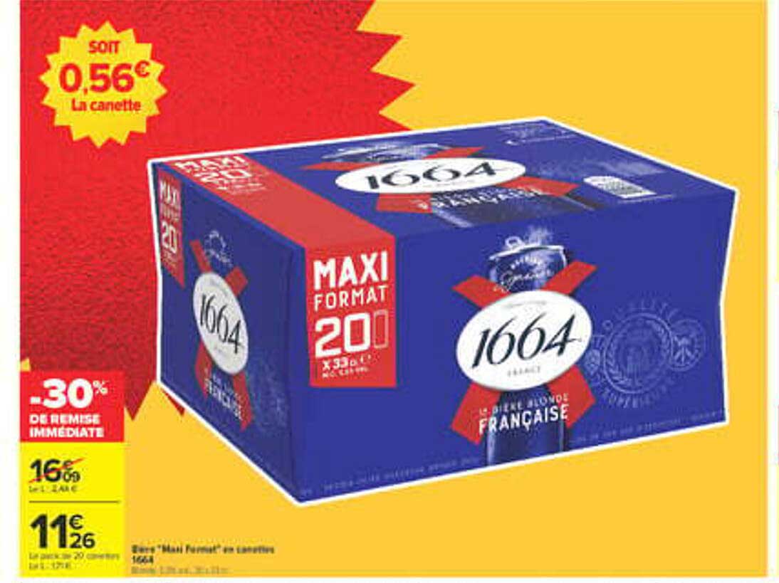1664 MAXI FORMAT 20 x 33 cl
