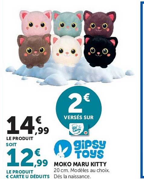 2 € VERSÉS SUR ma Carte U