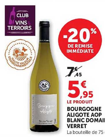 -20% DE REMISE IMMÉDIATE