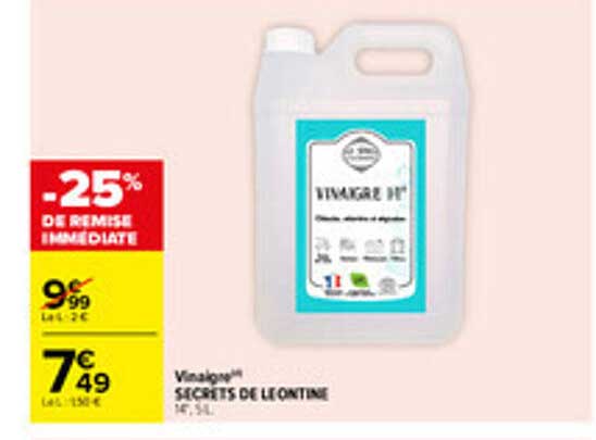 -25% de remise immédiate