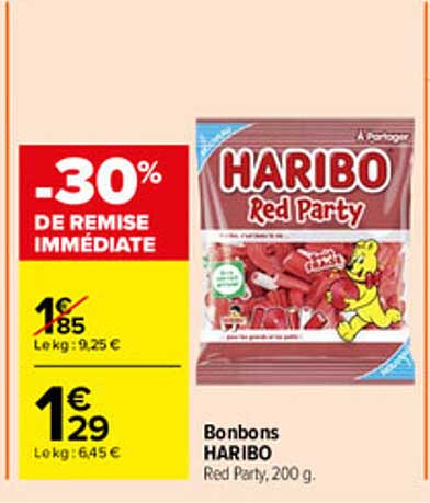 -30% DE REMISE IMMÉDIATE