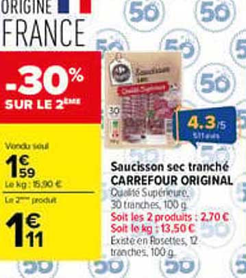 -30% SUR LE 2ème