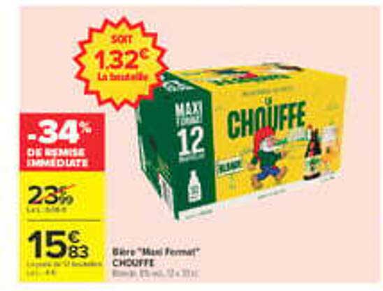 -34% DE REMISE IMMÉDIATE