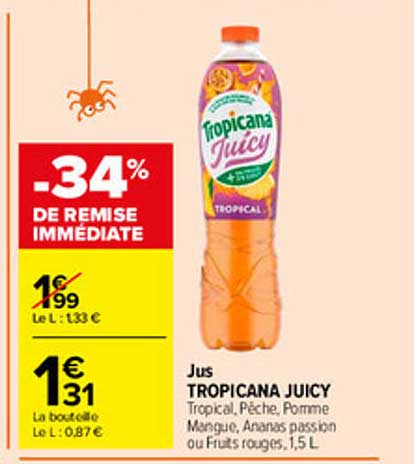 -34% DE REMISE IMMÉDIATE