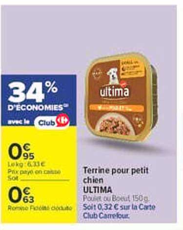 34% D’ECONOMIES avec le Club Carrefour