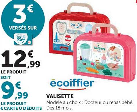 3€ VERSES SUR CARTE U