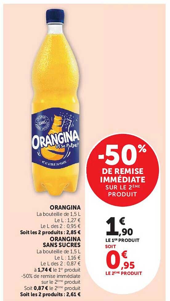 -50% de remise immédiate sur le 2ème produit