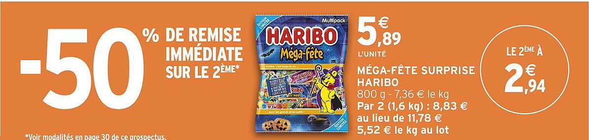 -50% DE REMISE IMMÉDIATE SUR LE 2ÈME*