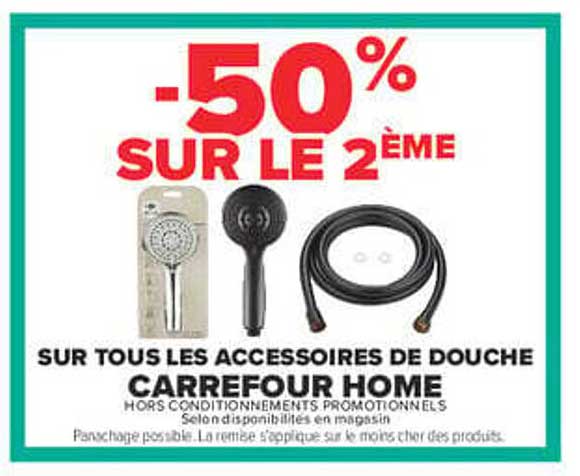 -50% SUR LE 2ÈME