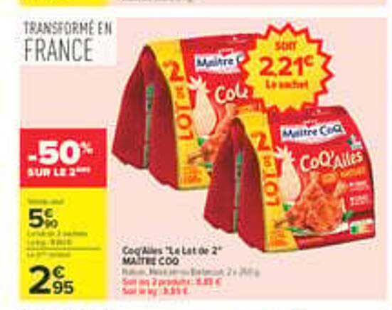 -50% sur le 2ème