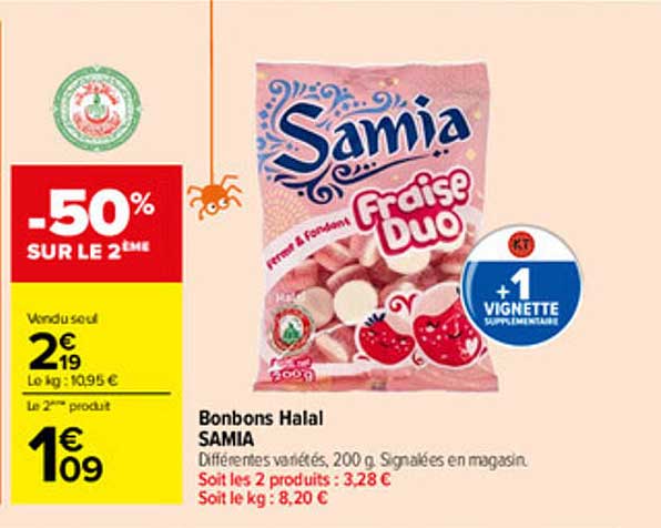 -50% SUR LE 2ÈME