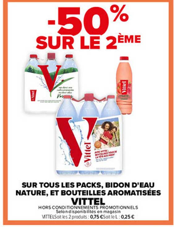 -50% SUR LE 2ÈME