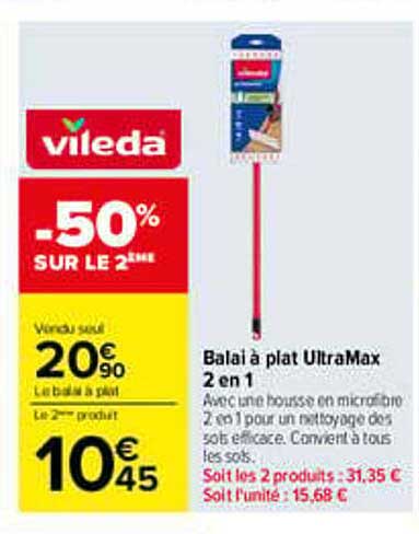 -50% SUR LE 2ème