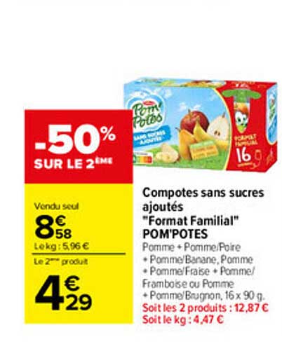 -50% SUR LE 2ÈME