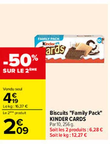-50% SUR LE 2ÈME