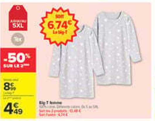 -50% sur le 2ème