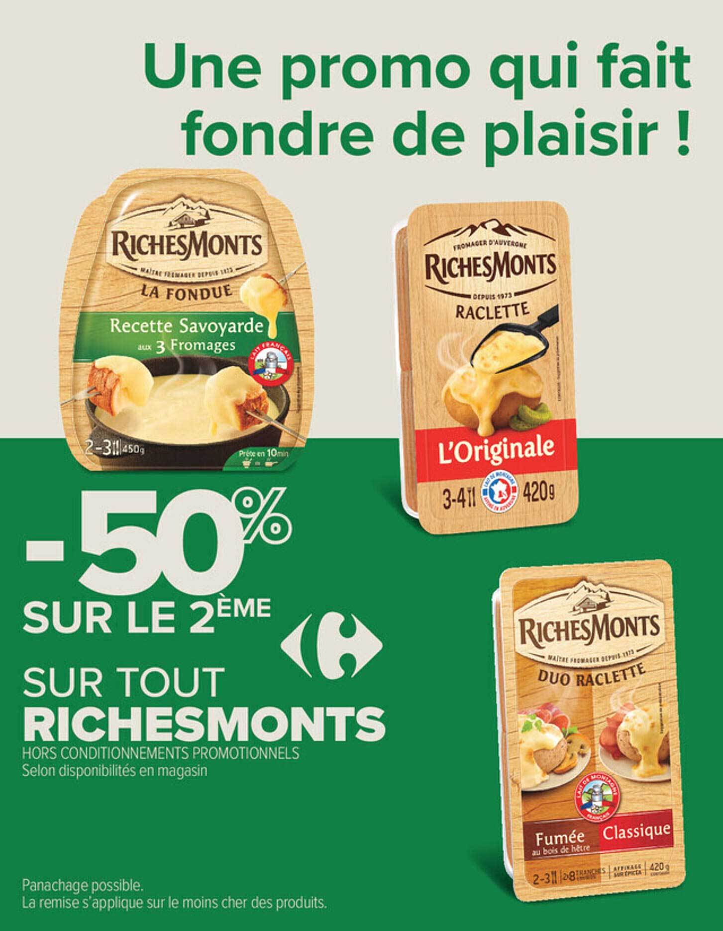 -50% SUR LE 2ÈME SUR TOUT RICHESMONTS