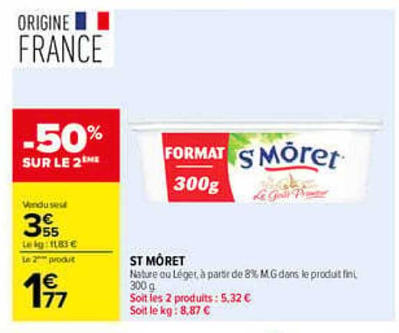 -50% sur le 2ème