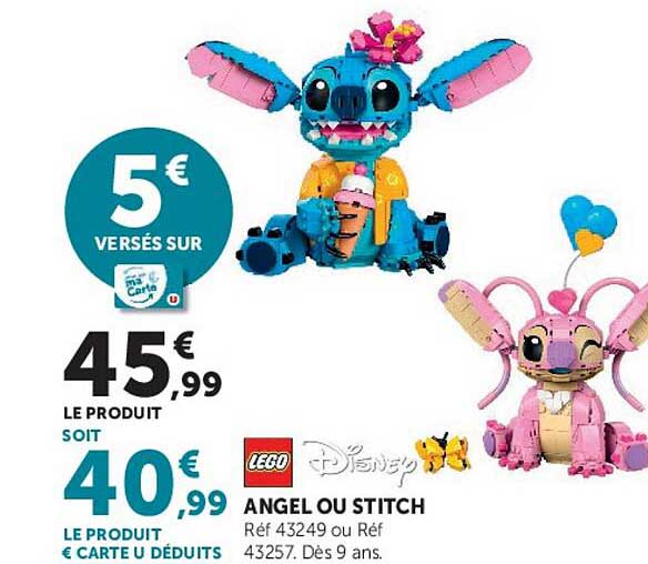 5€ VERSÉS SUR