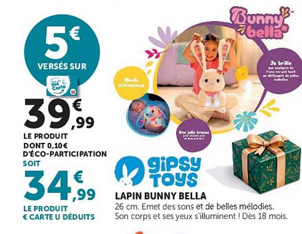 5€ VERSÉS SUR