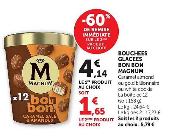-60% DE REMISE IMMÉDIATE SUR LE 2ÈME PRODUIT AU CHOIX