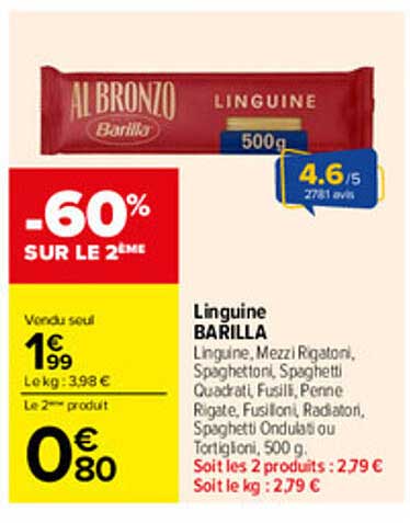 -60% SUR LE 2ÈME
