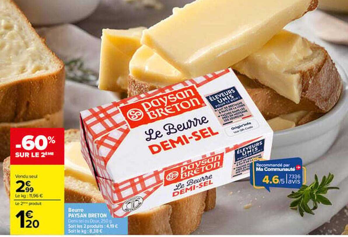 -60% SUR LE 2ÈME