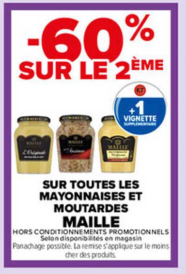 -60% SUR LE 2ÈME