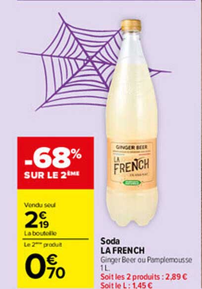 -68% SUR LE 2ème