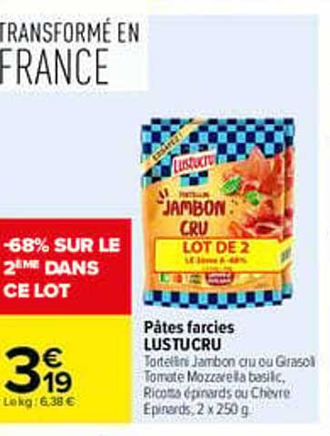 -68% SUR LE 2ÈME DANS CE LOT