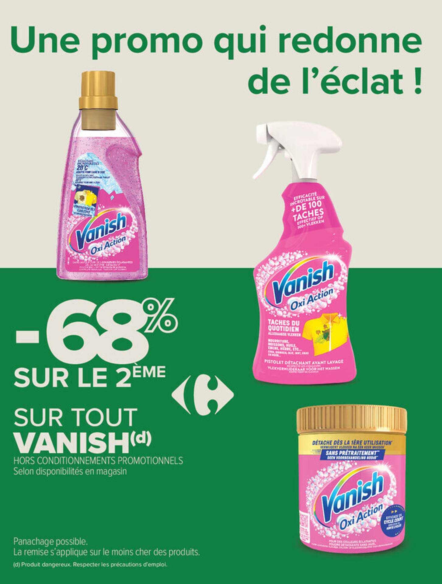 -68% SUR LE 2ÈME SUR TOUT VANISH(d)