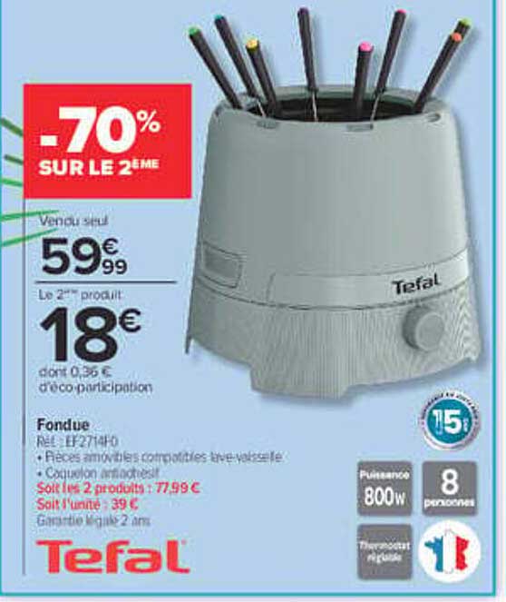 -70% SUR LE 2ÈME