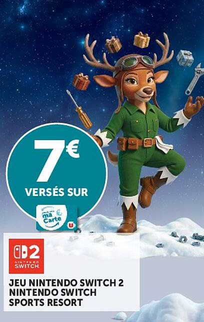 7€ VERSÉS SUR ma carte U