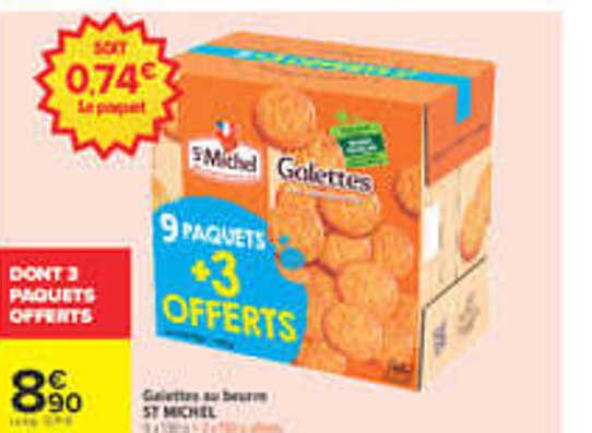 9 paquets + 3 offerts