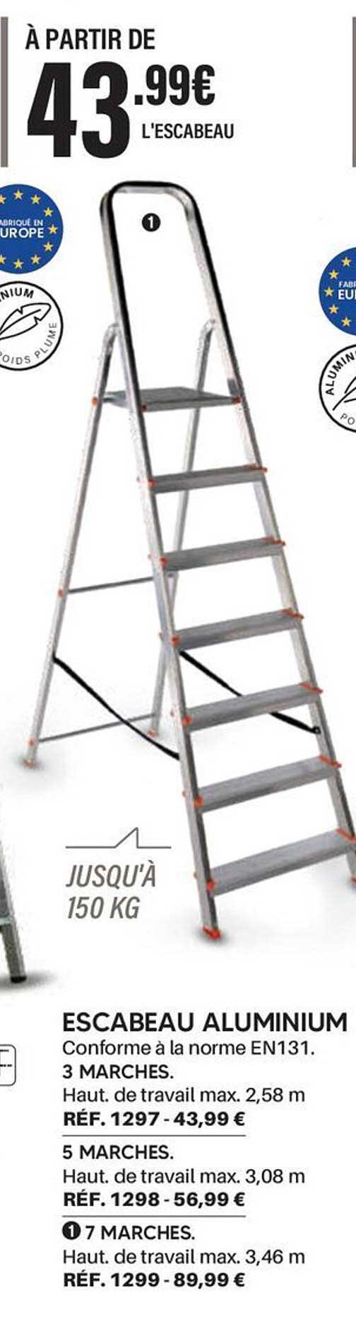 À PARTIR DE 43,99€ L'ESCABEAU