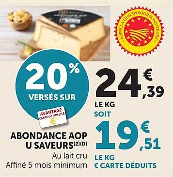 ABONDANCE AOP U SAVEURS(2)(D)
