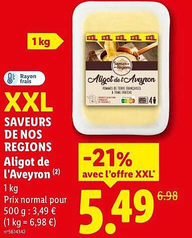 Aligot de l'Aveyron