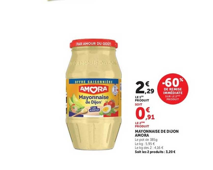 AMORA Mayonnaise de Dijon